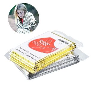 Emergency Blanket Outdoor Survival Rescue First Aid Foil The