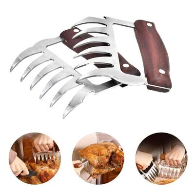 1pc Bear Claws Barbecue Fork Pull Shred Pork Shredde Manual
