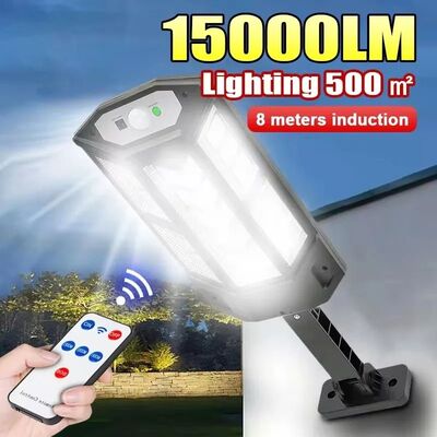 15000LM Irradiation 500㎡ Solar Light for Outdoor Sunlight M