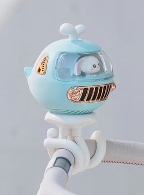 Baby stroller fan, safe and bladeless, 3600mah portable batt
