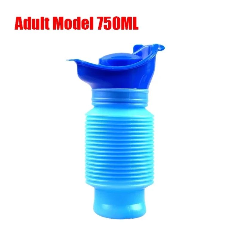 750ml Outdoor Portable Car Urinal Telescopic Squat-free Fema