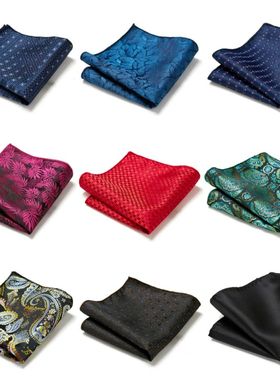 Pocket Square Handkerchief Nice Handmade Woven 100% Silk Han