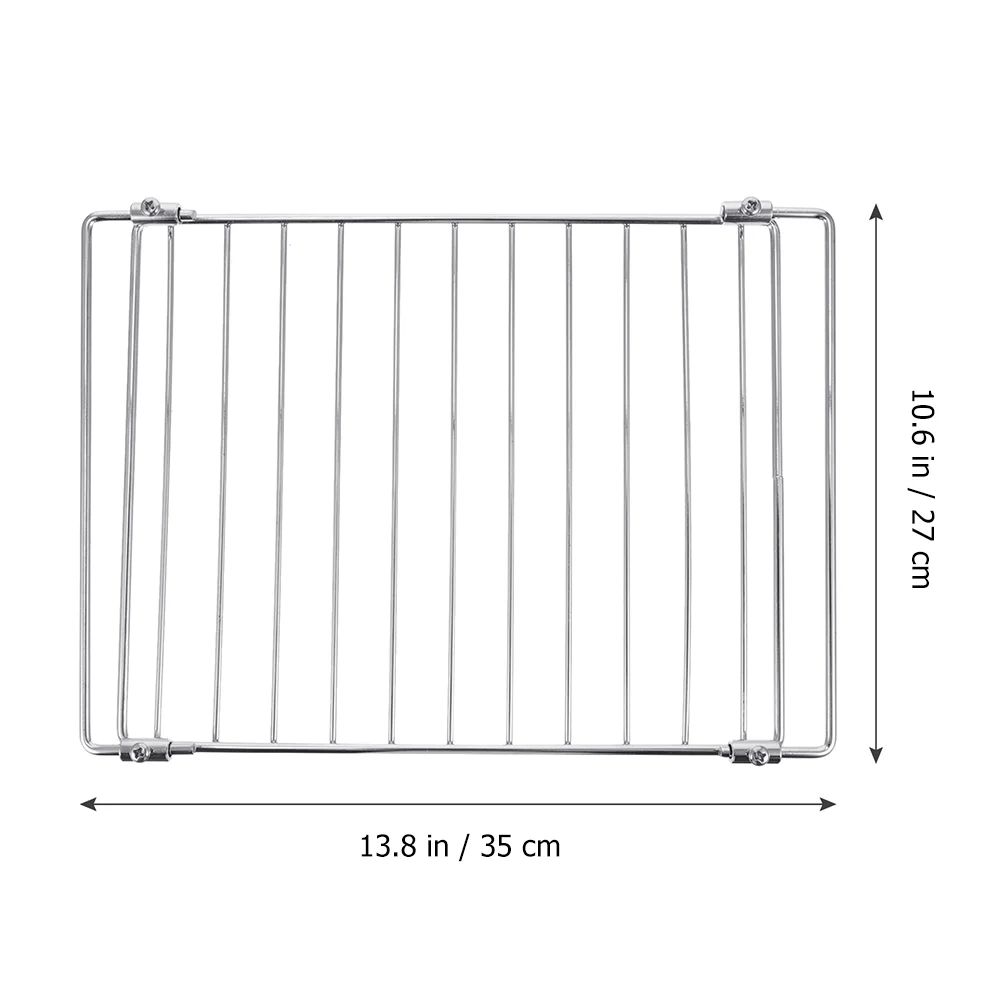 Rack Oven Wire Shelf Barbecue Grid Grill Camping Baking Cook
