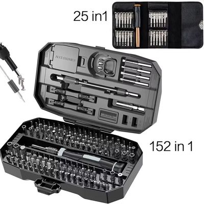 Precision Screwdriver Set, Laptop Tool Kit, 152/25 in 1 Prof