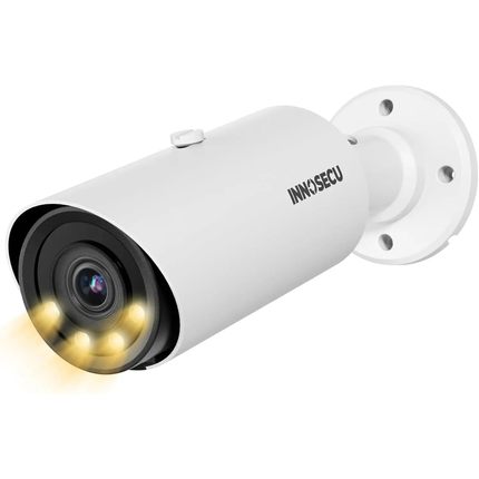 Bullet PoE Camera, 5MP IP Security Camera Outdoor, Motorized