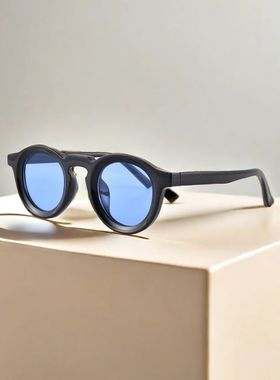 Round Sunglasses Women Men Punk Shades Retro rending Sun Gla