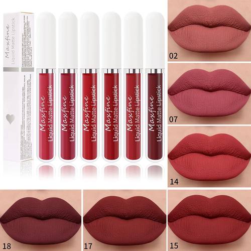 Matte liquid lipstick Waterproof sexy velvet lip glaze Long