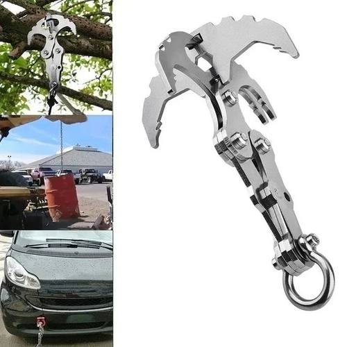 Folding Gravity Grab Hook Outdoor Rock Climbing Rescue Claw