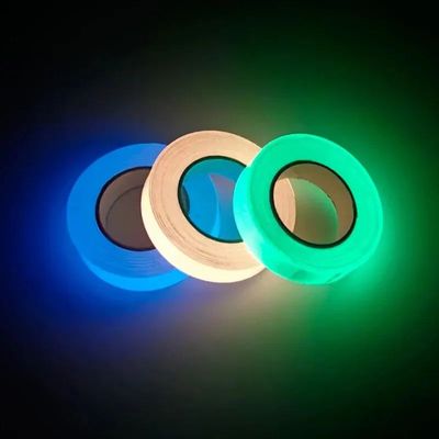 1 Roll Fluorescent Self-Adhesive Glow-In-The-Dark Tape Light