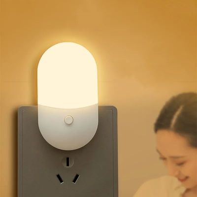 Led Mini Night Light Switch Plug-In Led Light Eye Protection