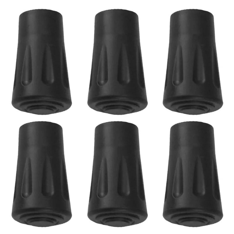 6/12pcs Non-slip rekking s Protector Cap Tip Walking  Bottom