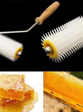 1PC Bee Honey Extracting Uncapping Needle Roller Plastic Bee