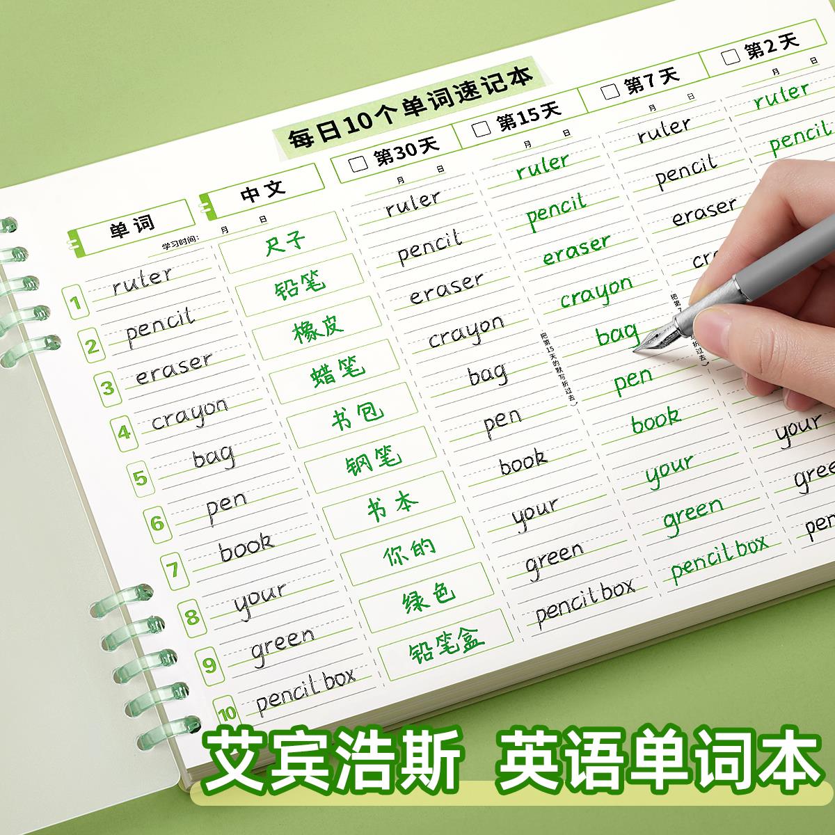 【循序渐进巩固记忆】英语单词本