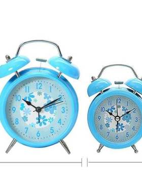 Mechanical alarm clock desk clock old clockwork winding up