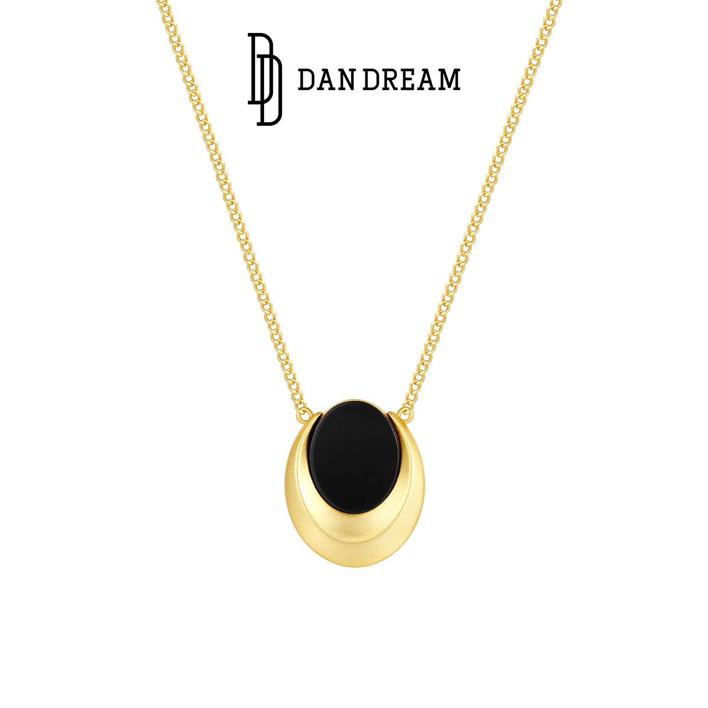 DANDREAM黑玛瑙项链高级感小众