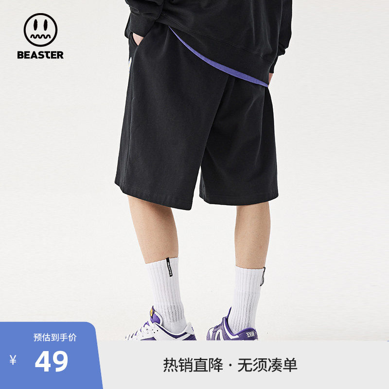 Beaster小恶魔简约休闲短裤图片
