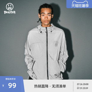 BEASTER户外钓鱼防晒服男夏季新款防紫外线透气防晒衣女夹克