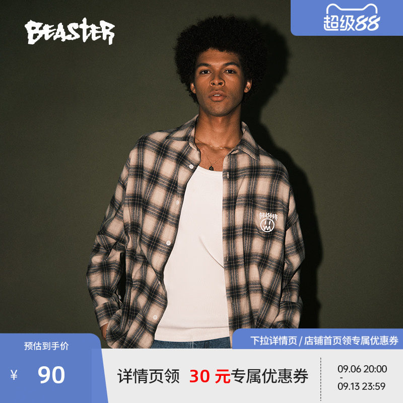 BEASTER美式休闲潮流衬衫图片