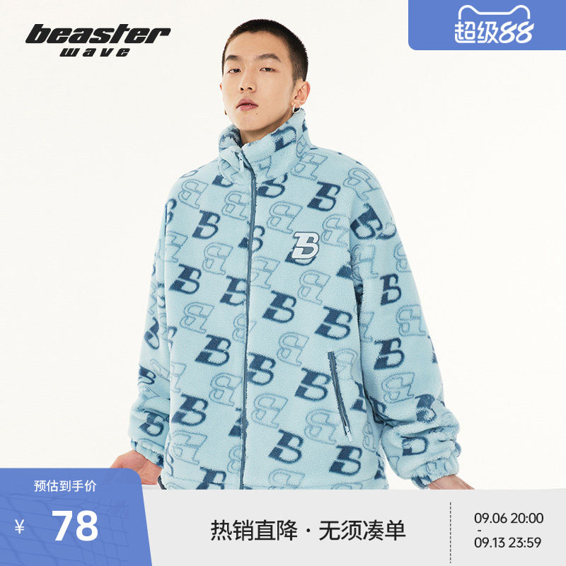 beaster小恶魔外套羊羔毛外套图片