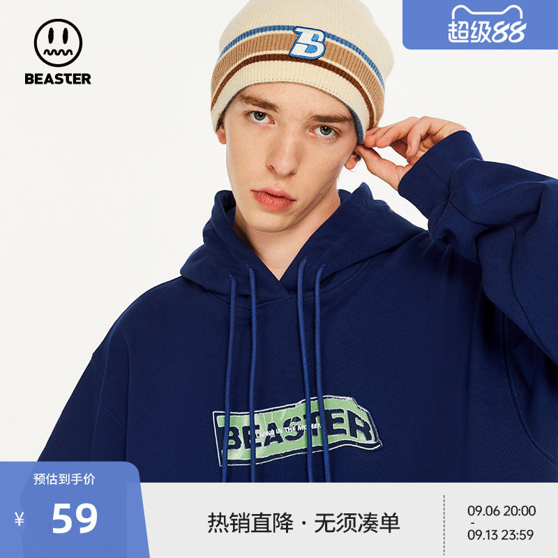 beaster小恶魔连帽卫衣图片