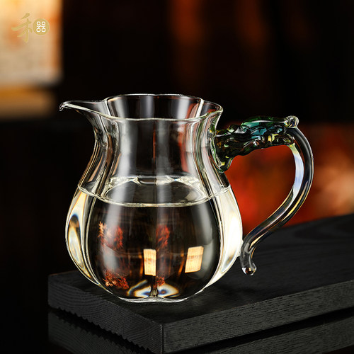 禾器迷翠高硼硅耐高温公道杯