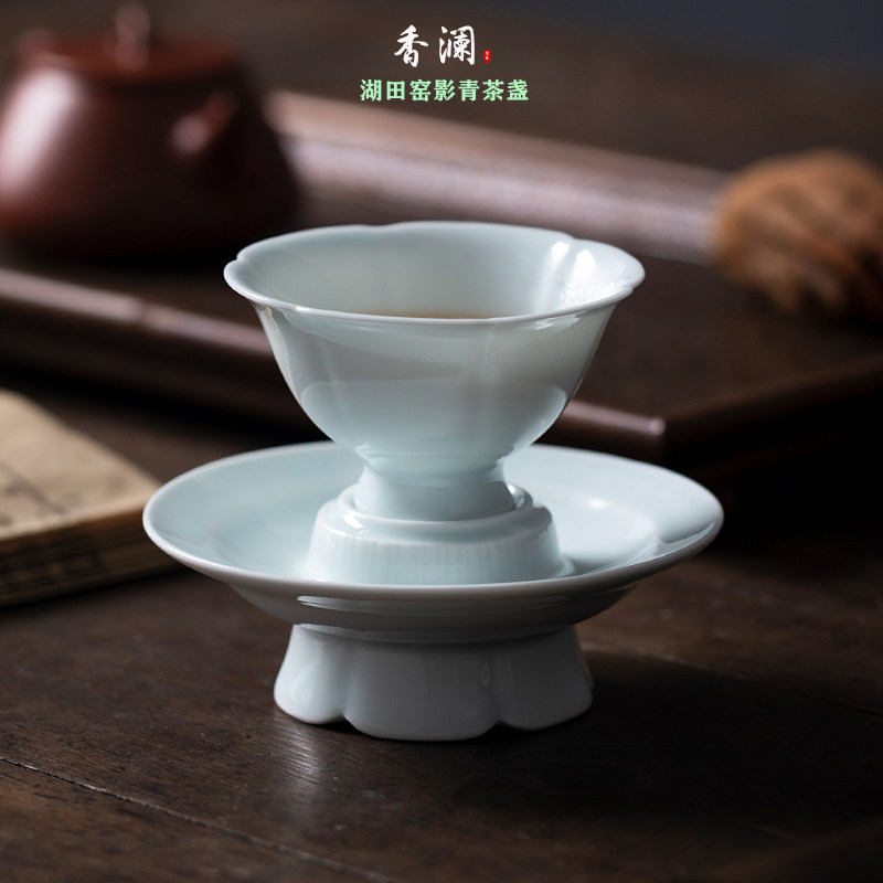 湖田窑影青茶盏酒壶陶瓷图片