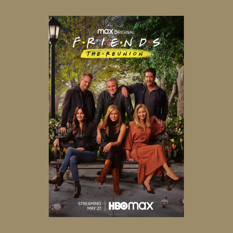 老友记重聚特辑电影海报定制挂画报照片墙贴纸打印周边文艺装饰画