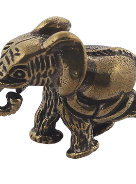 纯铜实心手把玩吸水小物件