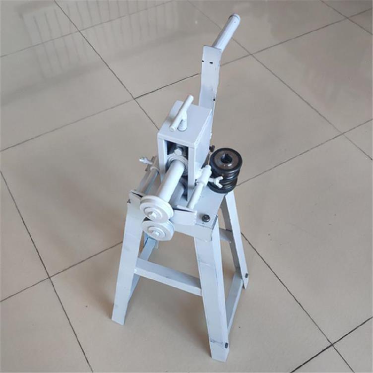 折弯机折边手动白铁皮压边机不锈钢板工具滚圆卷手摇加工压板金属