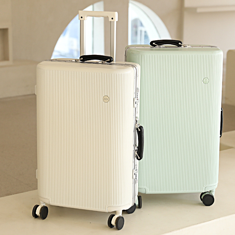 Large-capacity Aluminum Frame Trolley Case, Female Ins Stude