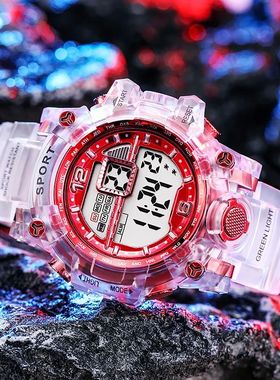 ew Ins Wind orean he  Strap Watch ale Student Female Waterpr