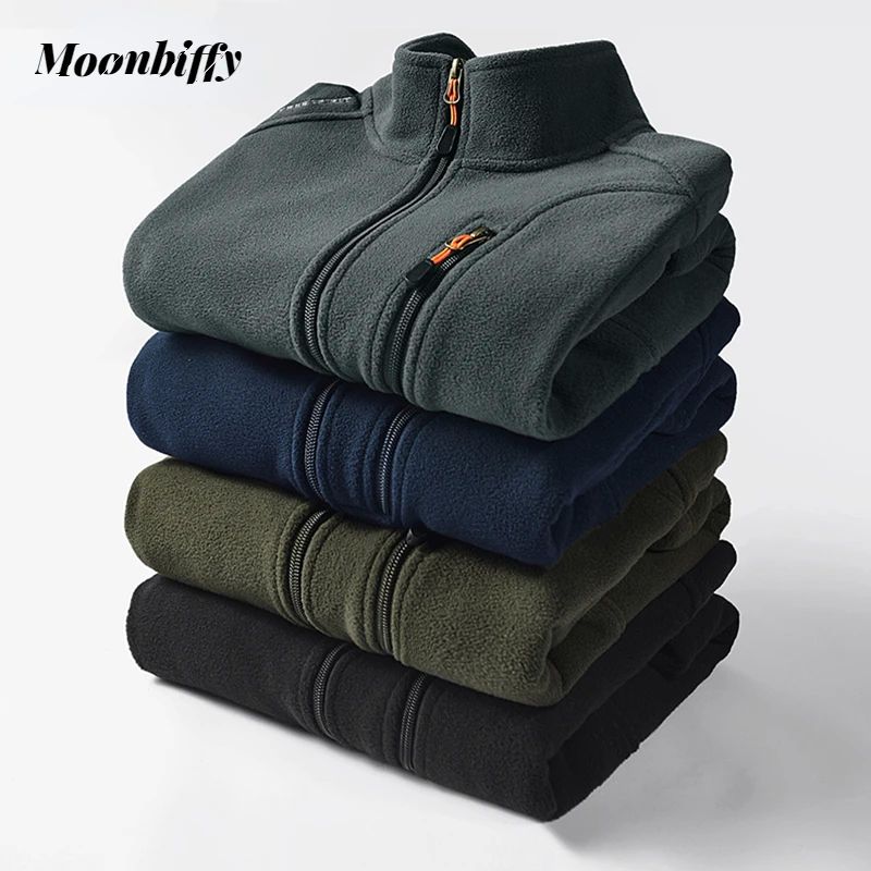 Autumn 2022 ew Fleece Warm Coat en ing Windproof Casual Slim