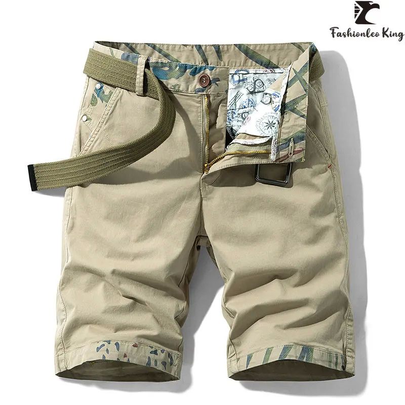 Fashionable Cargo Shorts for en Summer Casual ulti-oet Cotto
