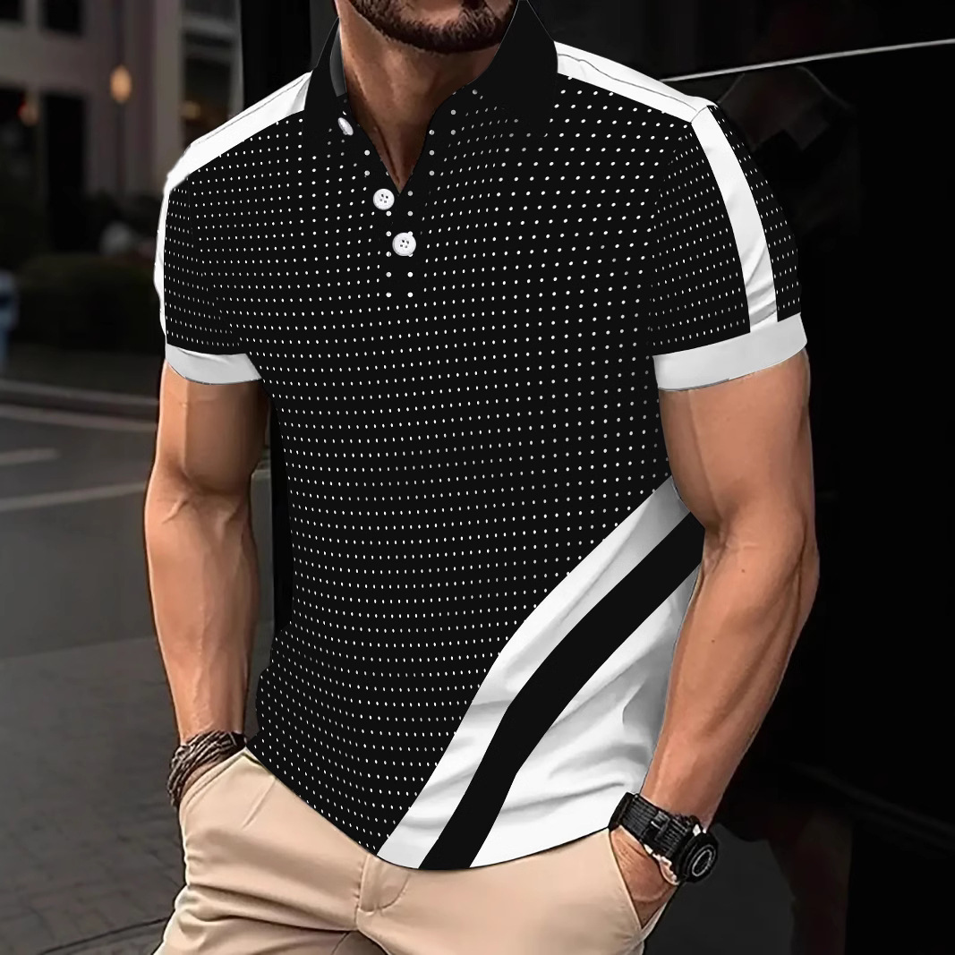 Ins 2025 Quick Shirt Button Men's Fashion Sports  Shirt