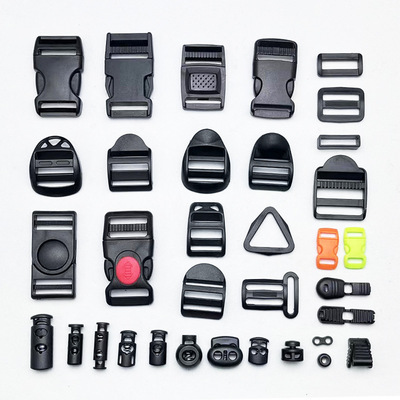 Manufacturer's Ready-made Plastic Buckle Webbing Adjustment
