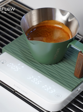 AIRFLOW气流咖啡电子秤意式手冲咖啡计时秤便携充电款MINI电子称