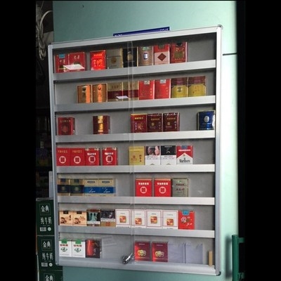 k烟柜带小型烟柜烟酒市架展璃柜超货烟草专卖玻示柜x烟组合小便利