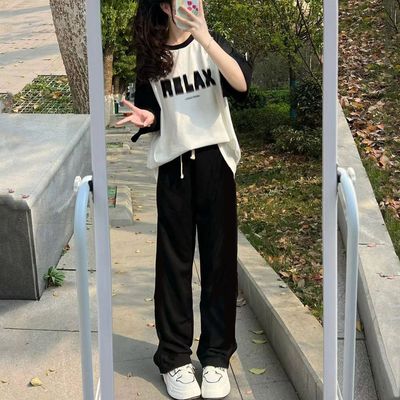 学生网红炸街套装2024新款两件套