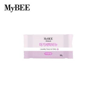 进口MyBEE天然草本婴儿抗菌洗衣香皂草金合欢花香味180g温和清洁