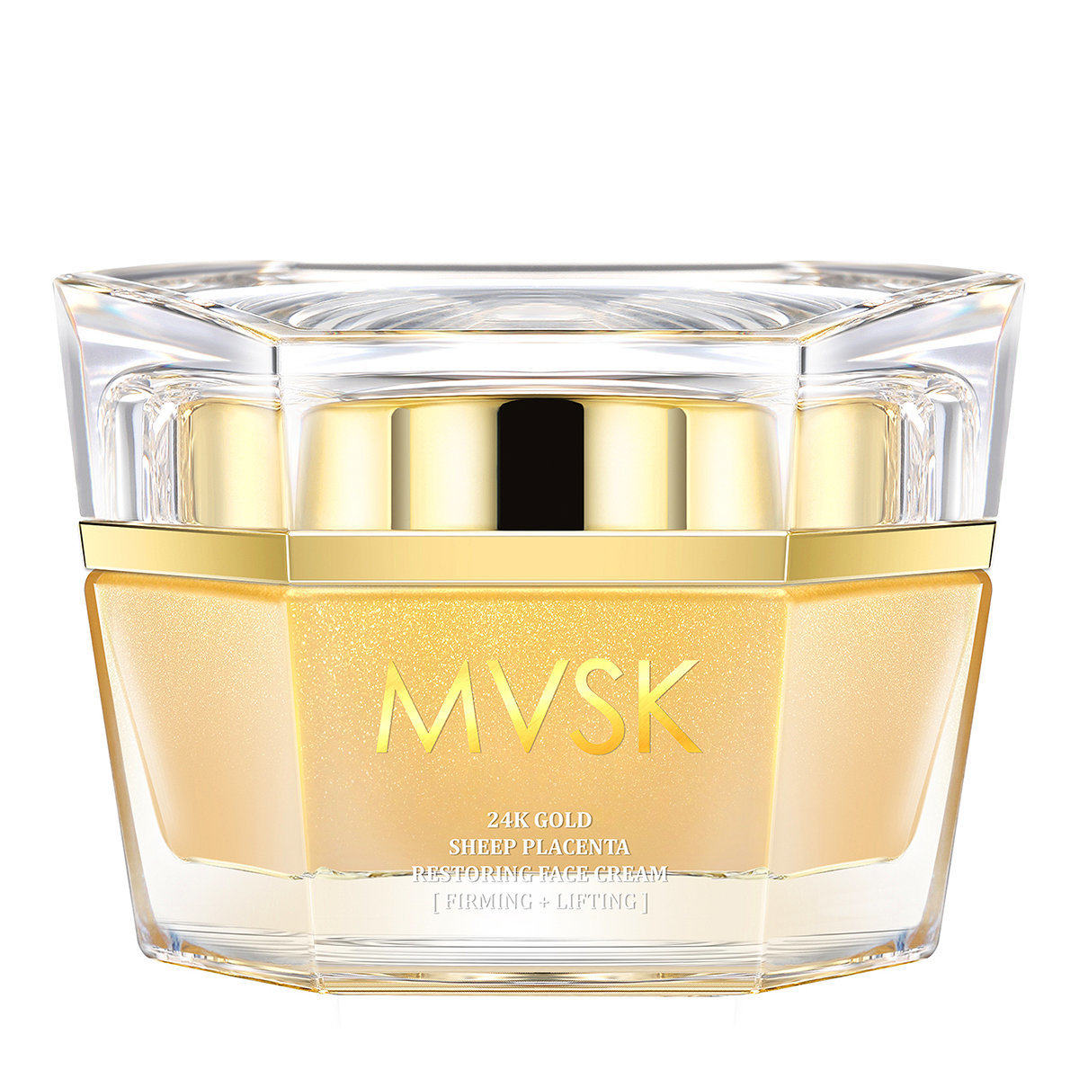 MVSK 爆款24K金羊胎素再生活肤霜50ml保湿滋润面霜修复爽肤温和版