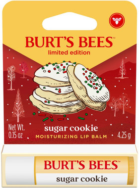 BURT'S BEES 期间限定糖霜曲奇润唇膏即时保湿敏感性肤质长效秋冬