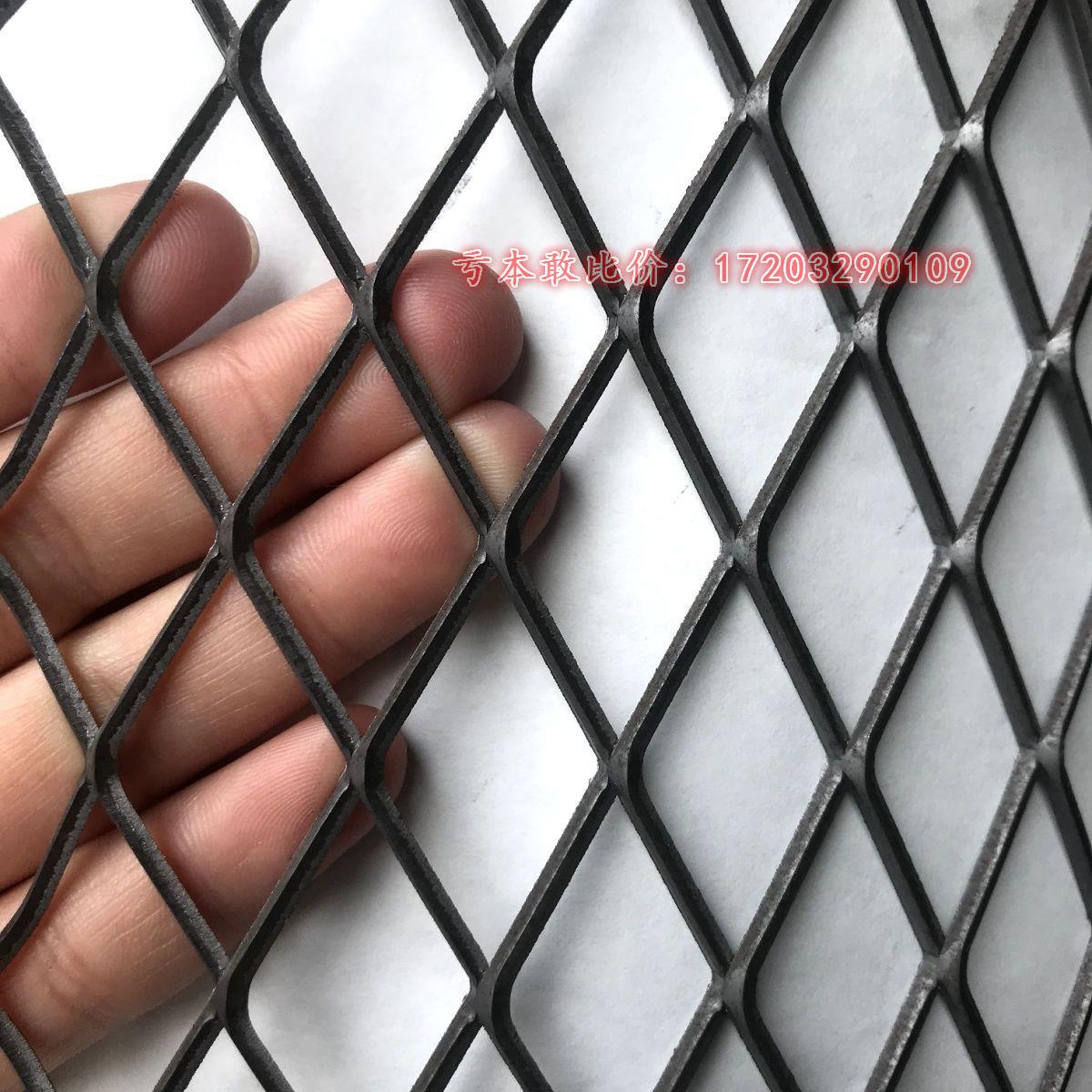 装修装饰加厚铁网格网钢丝网加粗超硬安全防护钢板网菱超宽特厚图片