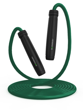 HereRope12毫米孔雀绿负重拳击跳绳男女锻炼健身减肥塑身减脂轴承