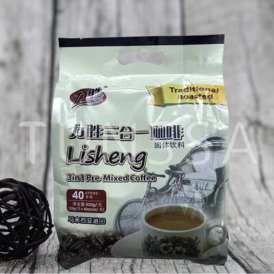 力胜白咖啡三合一固体饮料