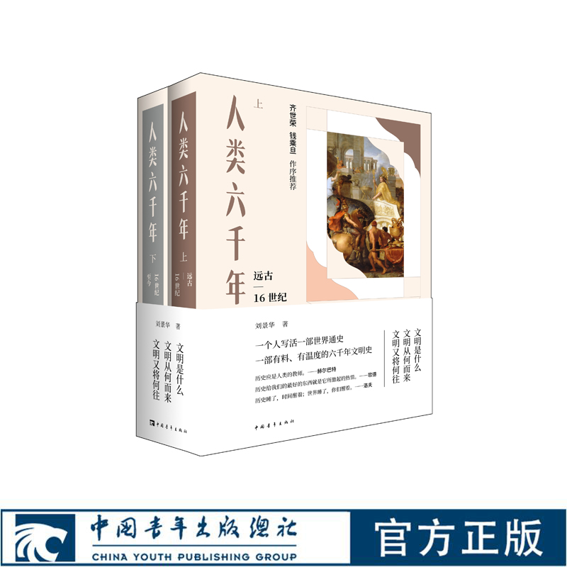 人类六千年(上下两册) 刘景华 中国青年出版社