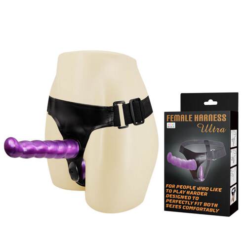 CArtificial Penis Double Pale Gun Purple Wear Double-headed