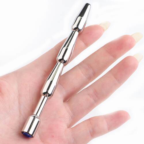CMetal Drill Horse Eye Rod Urethral Stimulation Insert Rod M