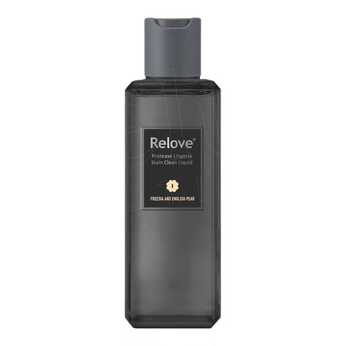 RELOVE 新版蛋白酵素去渍去污手洗精小苍兰英国梨220ml内衣裤洗涤