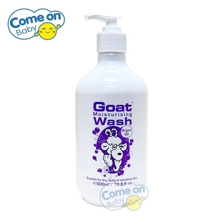 Goat Soap山羊奶沐浴露500毫升有机认证温和滋润保湿低泡亲肤香港