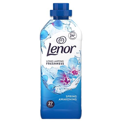 Lenor衣物柔软精清新剂春日觉醒持久留香891ml洗衣液衣物柔软剂版